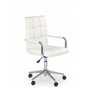 Кресло компьютерное HALMAR GONZO 2 белый/хром